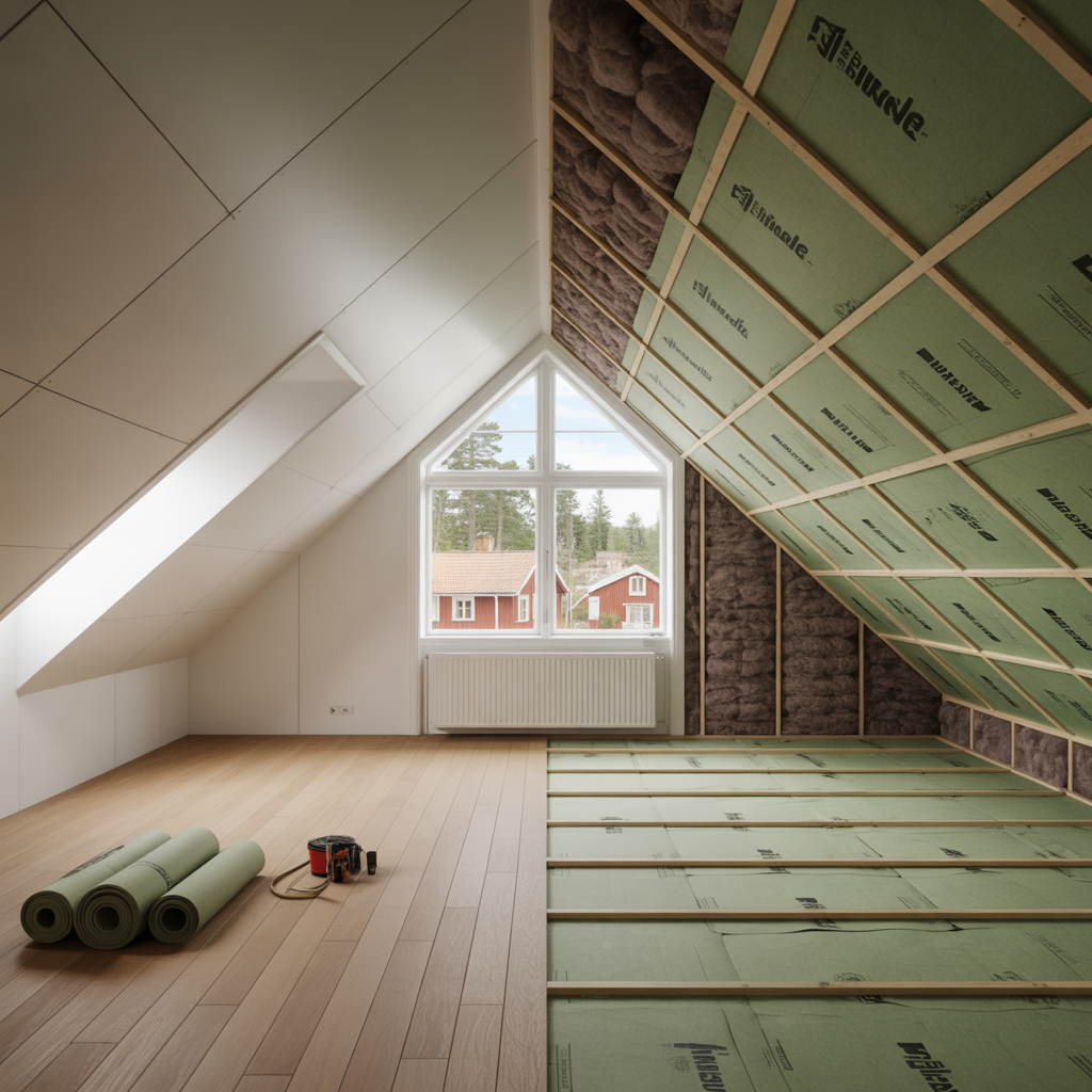 inreda vind till sovrum regler isolering och kostnad