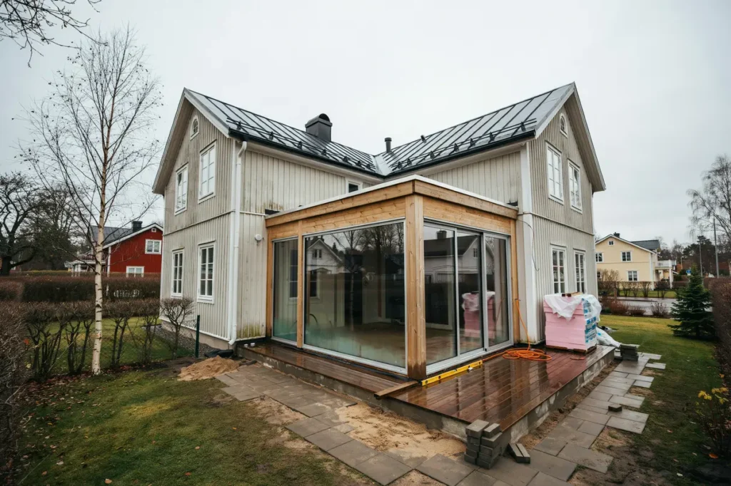 bygga uterum p villa bygglov isolering och smarta val f r l ngre s song